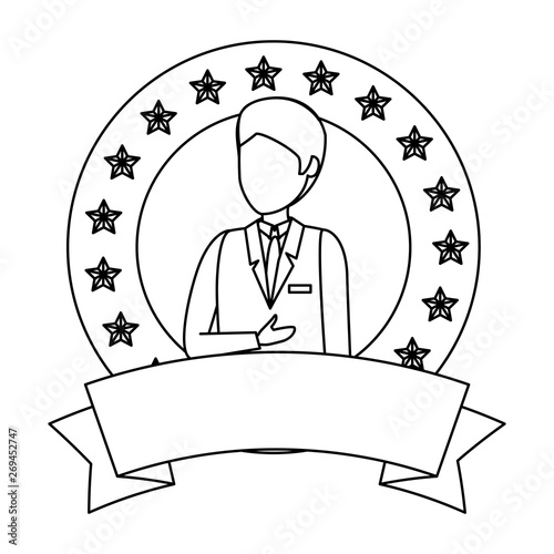 flight attendant avatar character