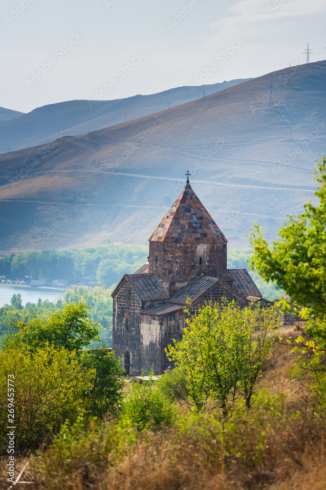 Fototapeta premium Armenian Apostolic church, Sevanavank monastery
