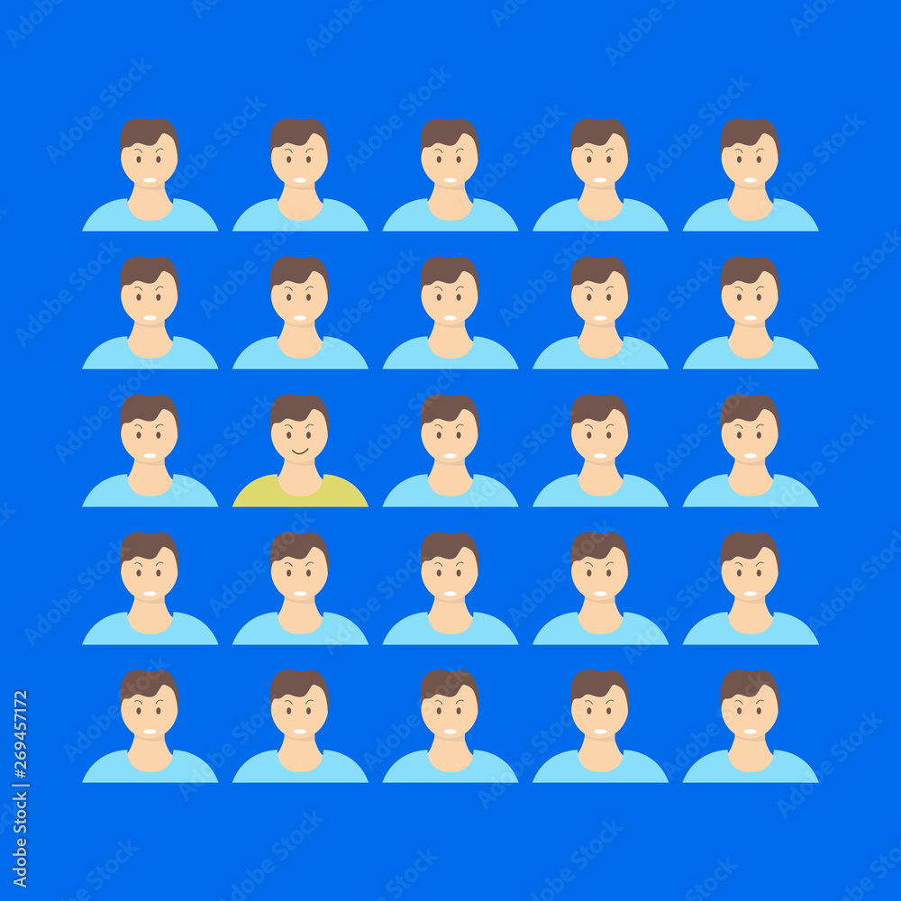 People Icon set in trendy flat style isolated on light background with shadow. Crowd signs. Persons symbol for your infographics web site design, logo, app, UI. Vector illustration, EPS10. People Icon set in trendy flat style isolated on light background with shadow. Crowd signs. Persons symbol for your infographics web site design, logo, app, UI. Vector illustration, EPS10.