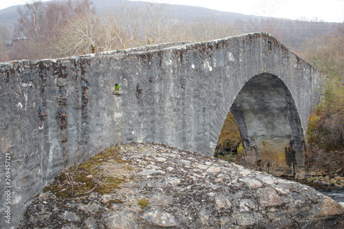 Tummel Bridge Kinloch Rannoch Panorama Pitlochry Perth and Kinross Scotland Great Britain photo