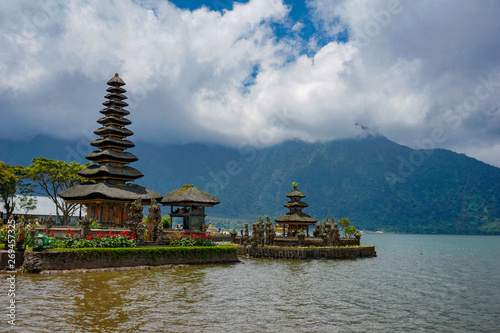 Pura Ulun Danu Bratan is a major Shivaite and water temple on Bali island, Indonesia.