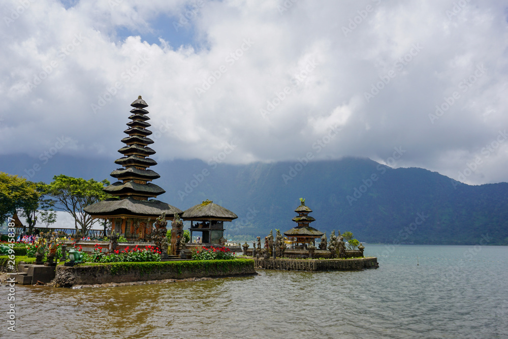 Pura Ulun Danu Bratan is a major Shivaite and water temple on Bali island, Indonesia. Pura Ulun Danu Bratan is a major Shivaite and water temple on Bali island, Indonesia.