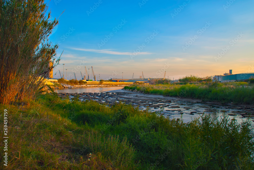 desembocadura del río Francolí (Tarragona) desembocadura del río Francolí (Tarragona)