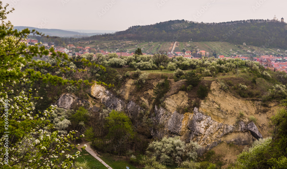 Part of Back Quarry (Zadní lom) Near Mikulov, Czech Republic