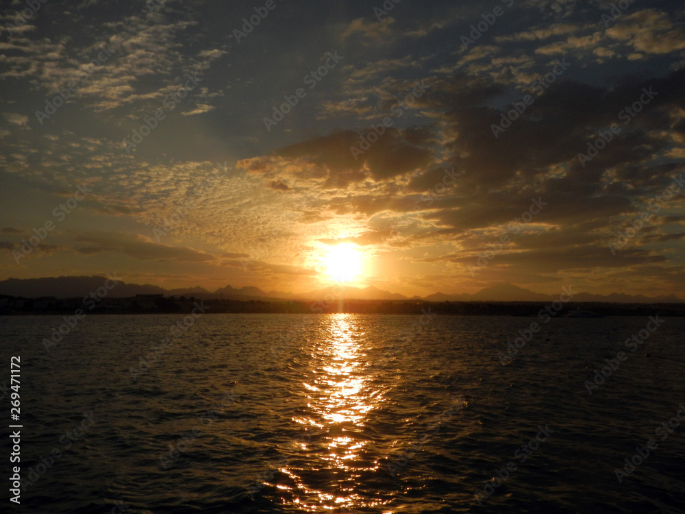 Sonnenuntergang Makadi Bay