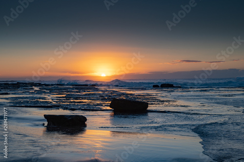 Clear Skies Sunrise Seascape