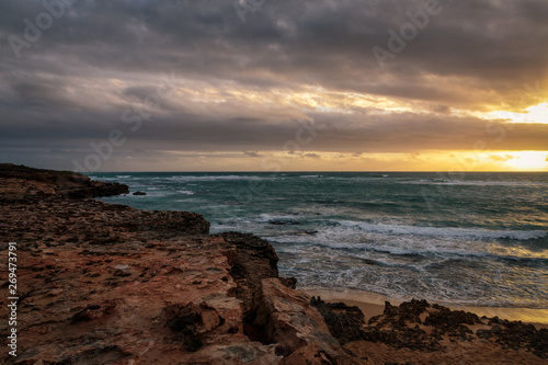Sunset at the headland at Robe, South Australia © Colin