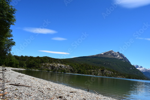 Lago Acigami en el Parque Nacional de Tierra del Fuego