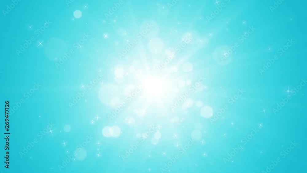 Seamless loop file, Spreading circular particle and Lens Flare animation -Aqua blue Seamless loop file, Spreading circular particle and Lens Flare animation -Aqua blue