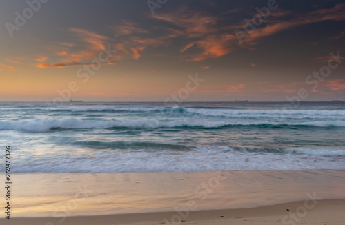 Coastal Sunrise Seascape © Merrillie
