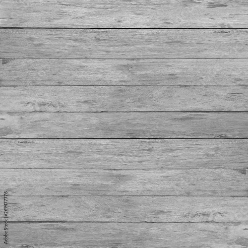 Gray wood wall plank texture or background