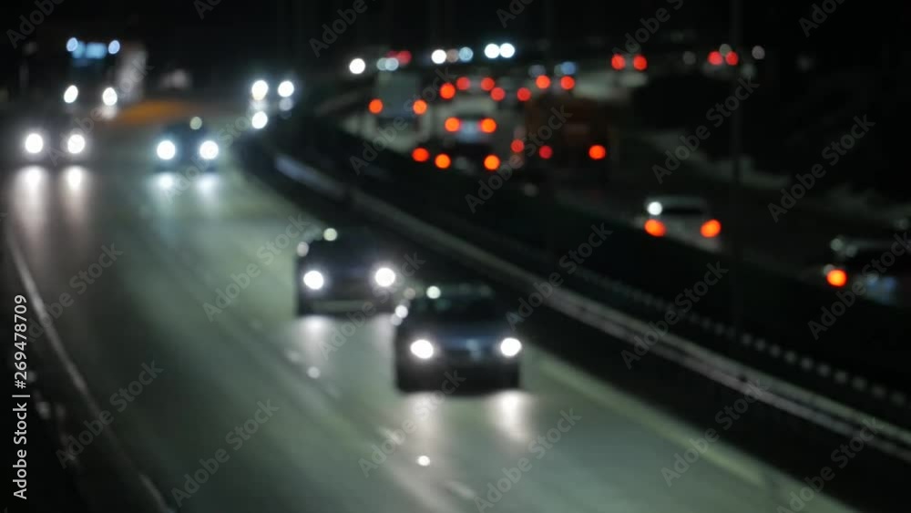 Out of focus traffic lights. Vilnius, Lithuania Out of focus traffic lights. Vilnius, Lithuania