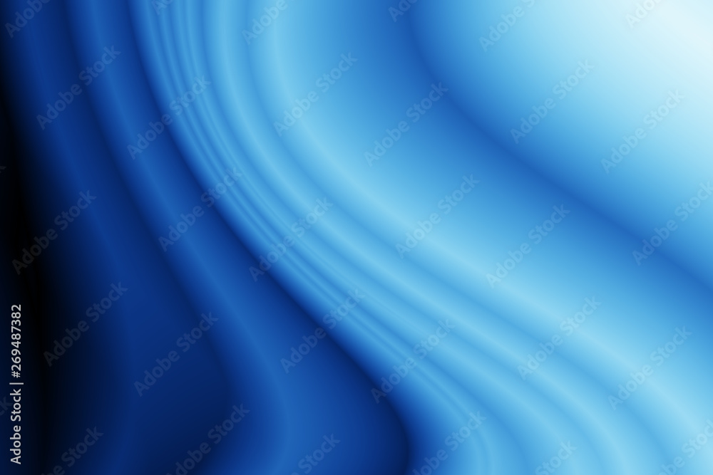Naklejka premium 光沢感のある背景 青