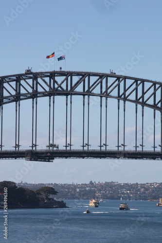 Detail of Sydney Harbour Bridge