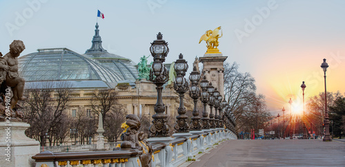Alexandre III Bridge, Paris France
