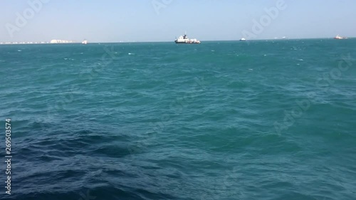 cruise ship in the sea