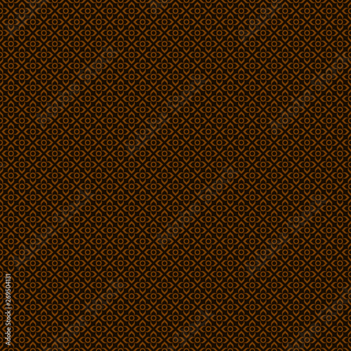 Seamless Thai pattern background vector.