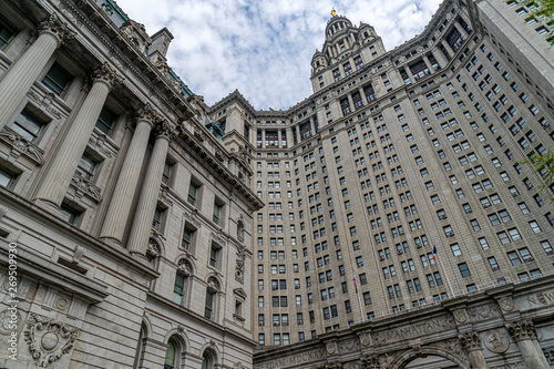 Manhattan Borough President Office building in new york photo