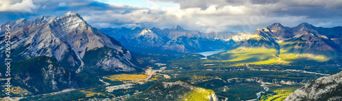 Panorama view over the town...