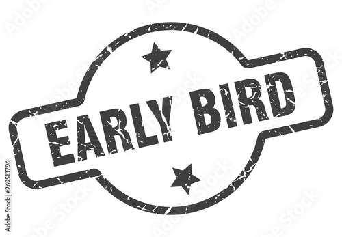 early bird sign