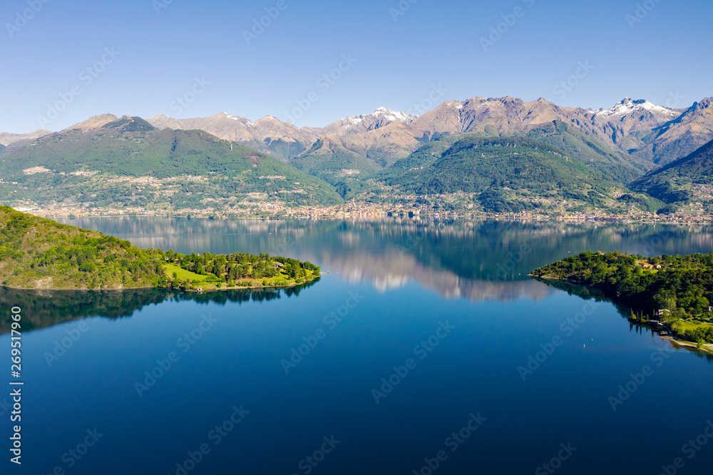 Lago di Como (IT) - Baia di Piona - vista aerea
