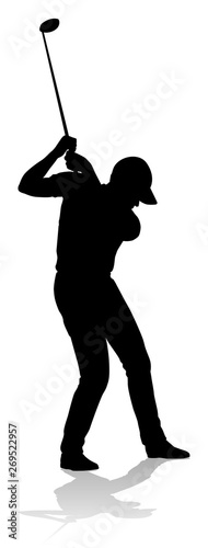 A golfer sports person play...