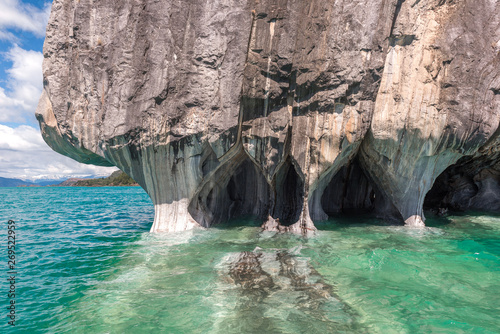 Marble Cathedral of lake General Carrera, Chilean Patagonia