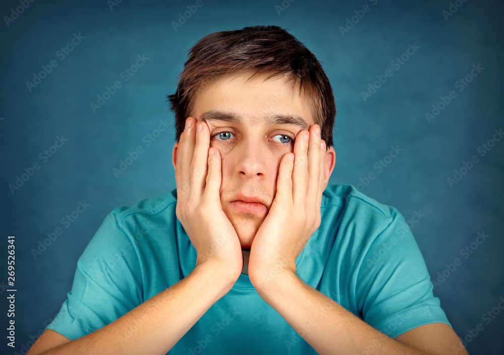Sad Young Man Sad Young Man