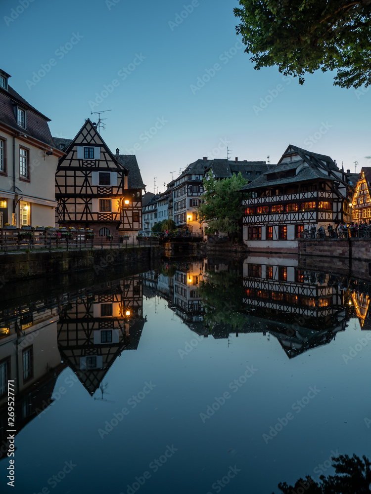 Fototapeta premium Petite France in Strasbourg Alsace