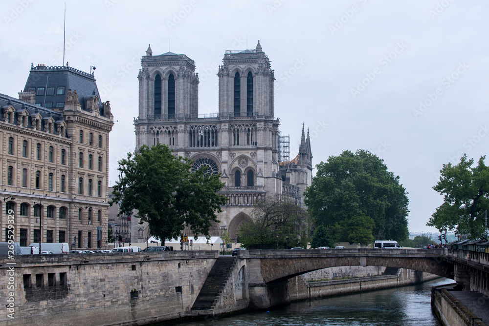 Fototapeta premium Cathedral Notre Dame de Paris France
