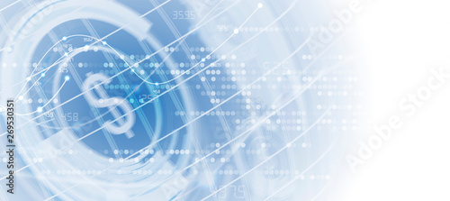  Abstract finance and business background with graph