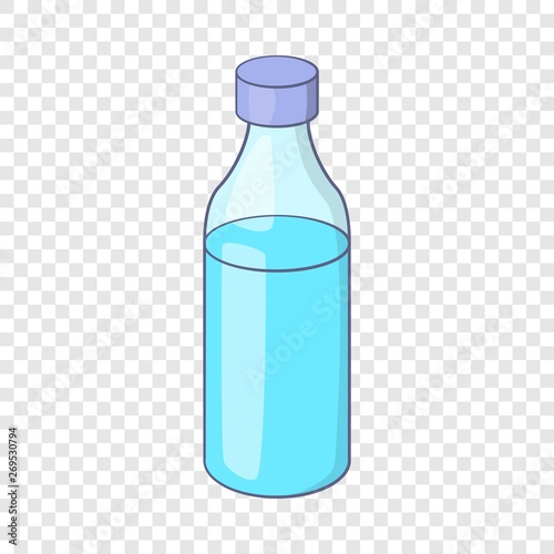 Bottle icon. Cartoon illustration of bottle vector icon for web