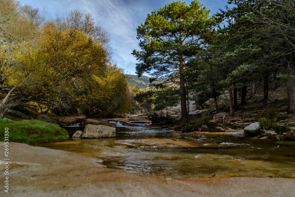 Rivers and streams of water. The Pedriza. Madrid's community. Spain. Rivers and streams of water. The Pedriza. Madrid's community. Spain.