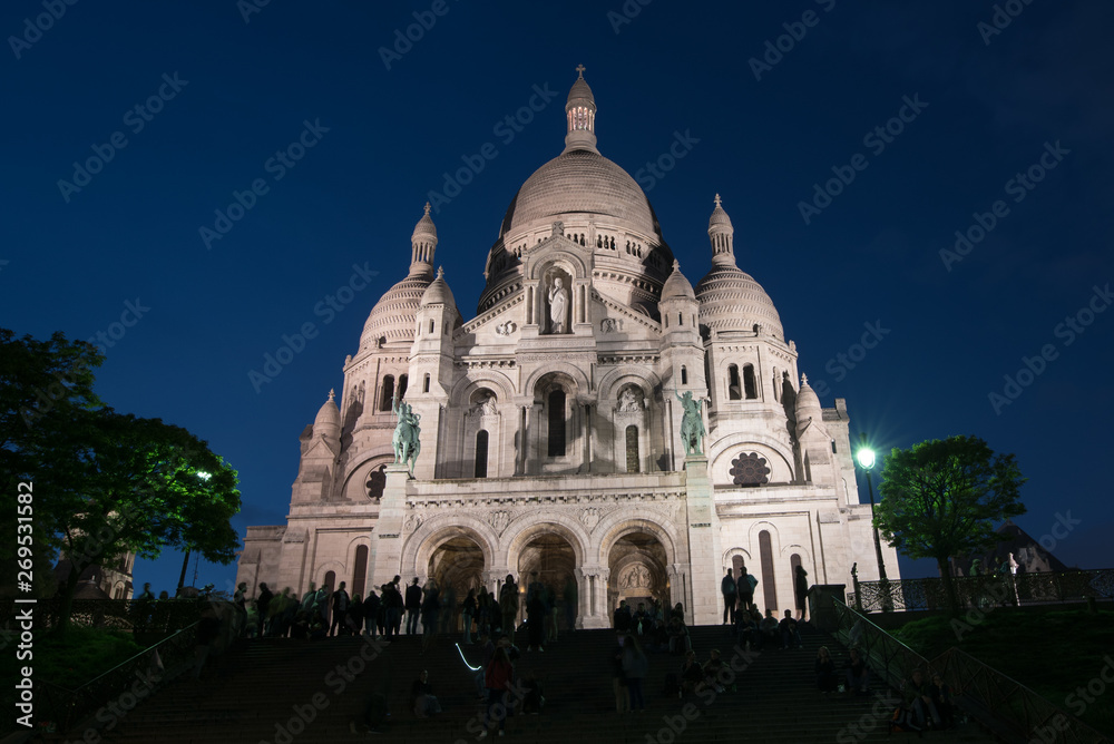 Catholic Cathedral Sacre Coeur Montmatre Paris France