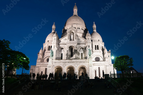 Catholic Cathedral Sacre Coeur Montmatre Paris France © benicoma