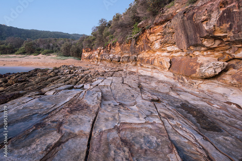 Coastal landscape at Bouddi National Park, New South Wales, Australia. photo