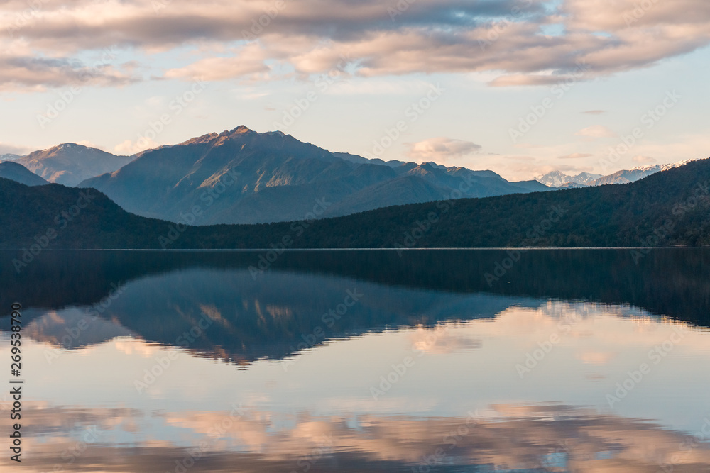 Lake Kaniere sunrise
