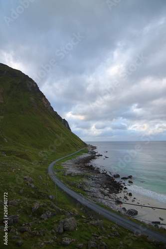 Straße auf den Lofoten