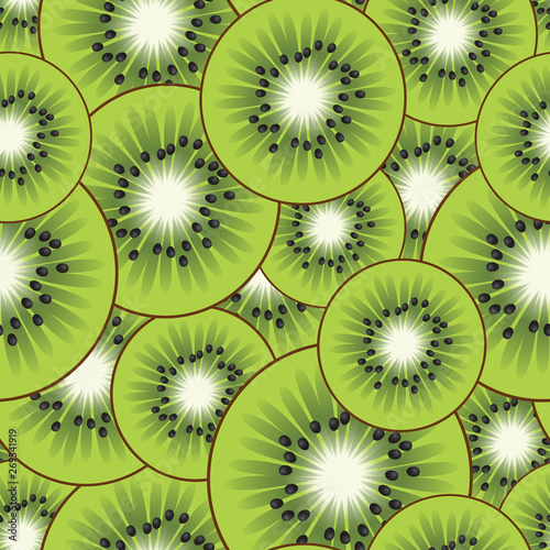 Random kiwi pattern