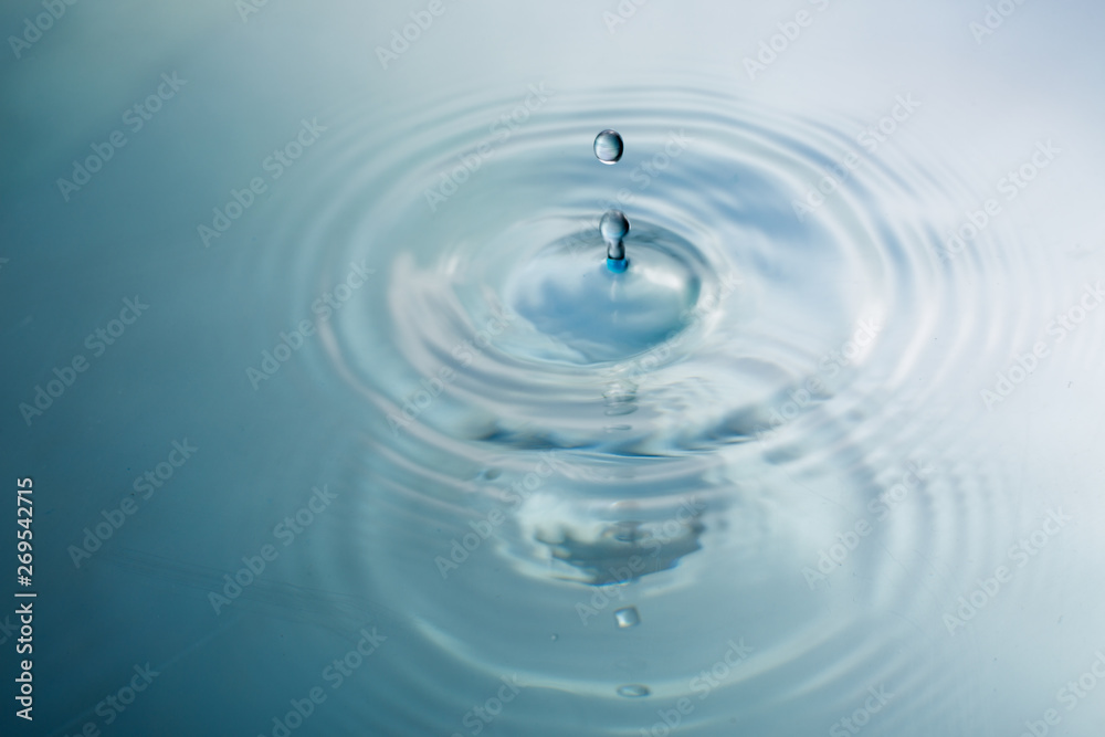 Water drop or water ripples. Waves of rippling water. Water drop or water ripples. Waves of rippling water.