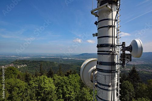 Obraz na płótnie Blick vom Merkurturm