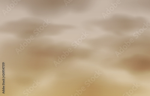 blurred sky with air pollution smoke cloud dust mist for background, problem in atmosphere sky environment, toxic pollution in atmosphere smog mist for background dust dirty banner © cgdeaw
