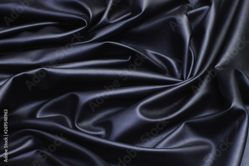 Canvastavla Black imitation leather fabric