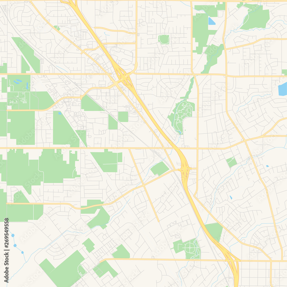Empty vector map of Layton, Utah, USA