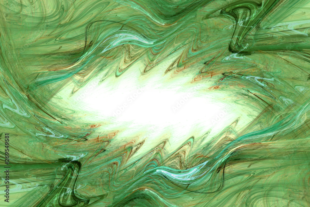 Energy in another dimension. Surreal scientific beautiful background.