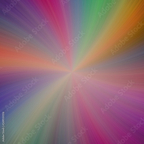 Swirling abstract beams with colored lines fast. Energy channel