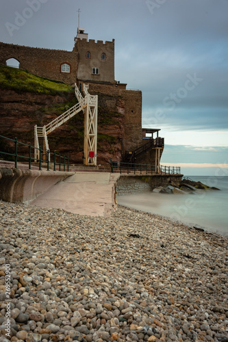 Jacobs Ladder that leads from Connaght Gardens to the Beach at the West of the Town