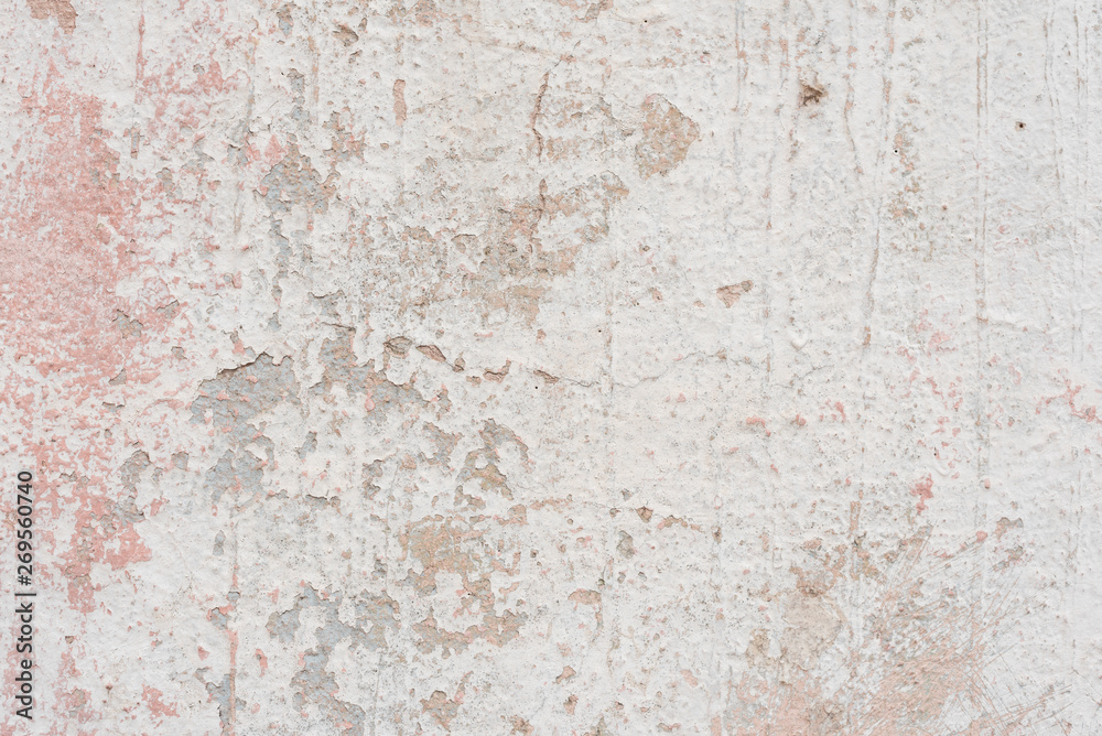 Texture, wall, concrete, it can be used as a background. Wall fragment with scratches and cracks