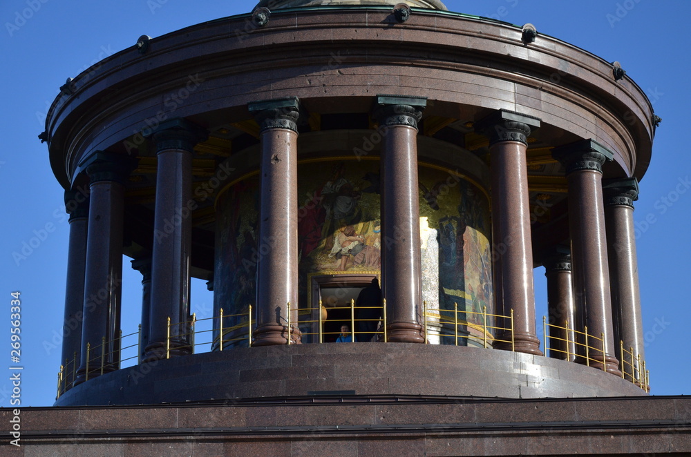 Berlin Victory Column monument in Tiergarten park