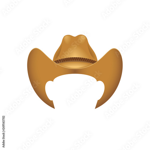 Cowboy hat - vector illustration - Vector